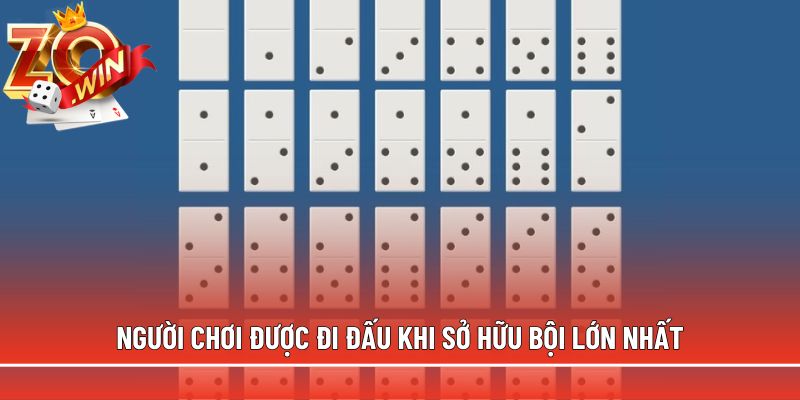 Người chơi được đi đấu khi sở hữu bội lớn nhất